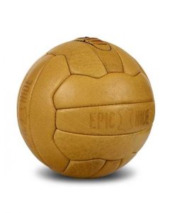 18 Panel Real Leather Coloured Soccer Ball