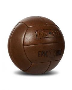 12 Panel Vintage Leather Soccer Balls