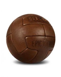 T-Shape Panel Vintage Leather Soccer Balls