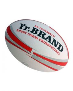Custom made Rubberised Rugby Union Promotional Balls for Give away and Marketing events.