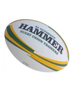 Custom Made Rubberised Rugby Training Balls for Schools, Clubs and professional Rugby teams.