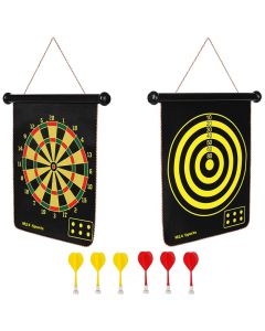 Double Sided Magnetic Fabric Dartboard
