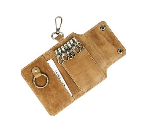 Leather Key Holder Wallets